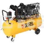 Компрессор воздушный Denzel BCV2200/100 рем. привод, 2,2 кВт, 100 л, 370 л/мин, фото 1