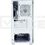 Компьютерный корпус Ginzzu CL660 mATX FAN 4*12FRGb передняя панель Решетка Белый, фото3