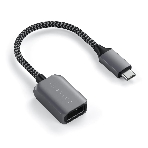 Кабель-адаптер Satechi USB-C to USB 3.0. серый космос, фото4