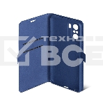 Чехол (флип-кейс) DF poFlip-04, для Xiaomi Poco F3, синий df poflip-04 (blue), фото2