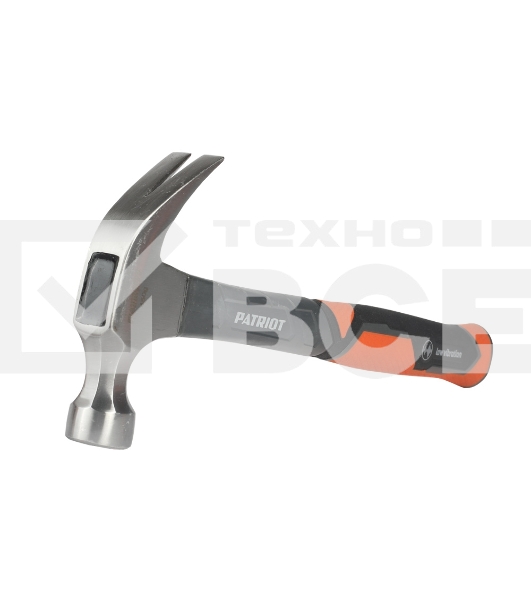 Молоток столярный Patriot СHF-450 с фиберглассовой рукояткой, 450г