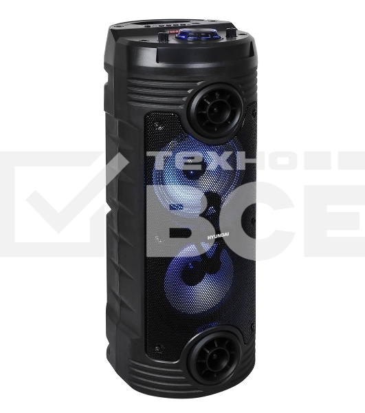 Минисистема Hyundai H-MC170 черный 80Вт/FM/USB/BT/SD/MMC