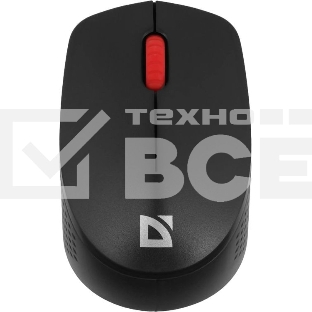 Мышь беспроводная Defender Tiana MB-055 черный, 1000 dpi, радиоканал, USB, кнопки - 3