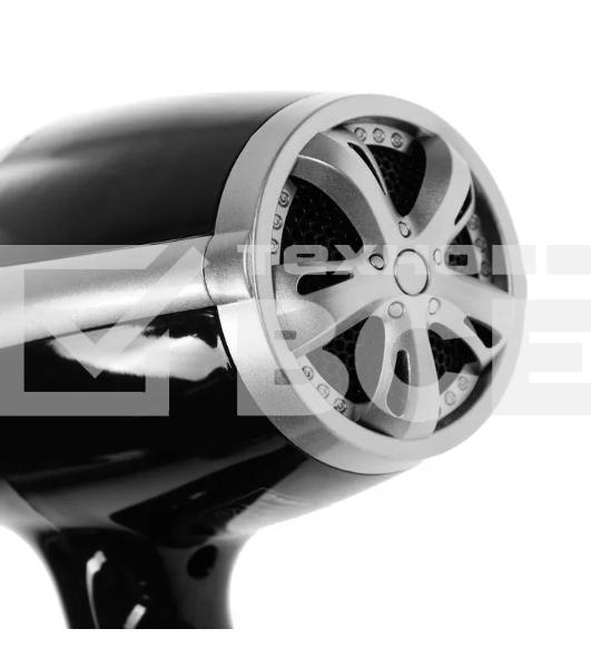 Фен SAKURA SA-4046BK черный/серебро, 1600 Вт