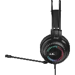 Гарнитура Genius HS-GX570U чёрный, проводная, USB, подсветка, фото3