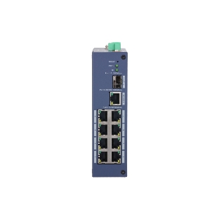 Коммутатор Dahua DH-CHS4110-8ET, 1×Комбо (1000BASE-T/SFP), управляемый