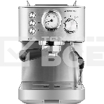 Кофеварка рожковая Maunfeld MF-721S PRO нержавеющая сталь, исп. кофе - молотый/чалды, 1.5 л, 1140 Вт, 15 Бар., фото12