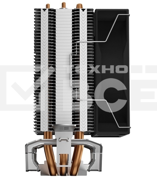 Кулер для процессора DEEPCOOL AG300 черный, 92 мм, алюминий/медь, 3050 об/мин, 30.5 дБ, 4 pin, 150 Вт, 129 мм