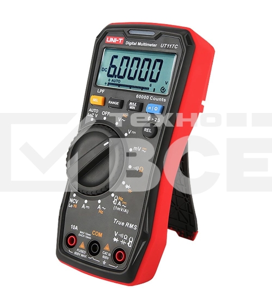 Цифровой мультиметр UNI-T UT117C Bluetooth 60000 отсчетов True RMS