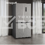 Холодильник Weissgauff WCD 450 INVERTER белый трехкамерный side-by-side 286/141л морозилка снизу Full No Frost, фото11