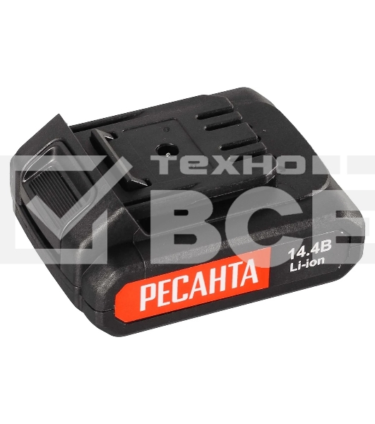 Дрель-шуруповерт Ресанта ДА-14-2ЛК 75/14/4, Аккумуляторная, 14,4В, 2 АКБ, Кейс