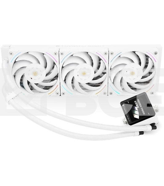 Система водяного охлаждения Thermalright Frozen Vision 360 ARGB Soc-AM5/AM4/1151/1200/2066/2011/1700 белый 4-pin 27dB Al LCD Ret (F-VISION-360-WH)