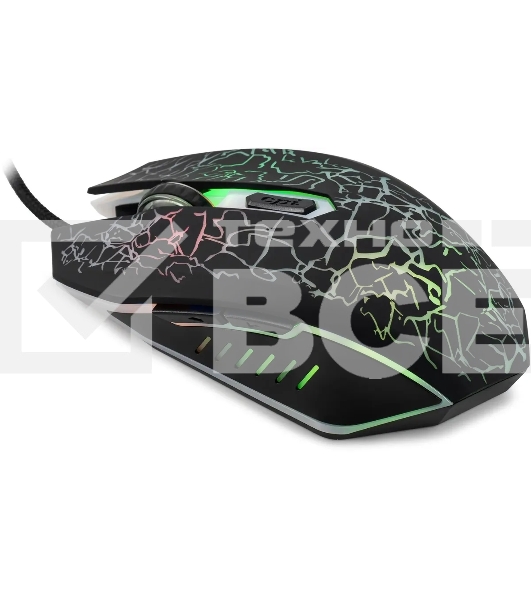 Мышь проводная Oklick 896G черный, 12800 dpi, USB, кнопки - 5