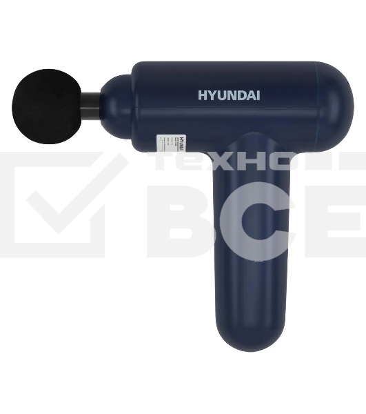 Массажер Hyundai H-MG900 30Вт синий/черный