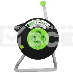 Удлинитель силовой ЭРА GREEN LINE KAT-3x1.5-40m Greenline на катушке пластик 4 розетки с заземлением 40м ПВС 3x1.5мм2, фото4