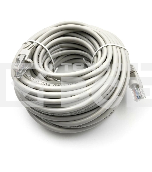 Патч-корд Buro UTP-5E-15M-G-LSZH UTP серый cat.5E RJ-45 (m)-RJ-45 (m) 15м