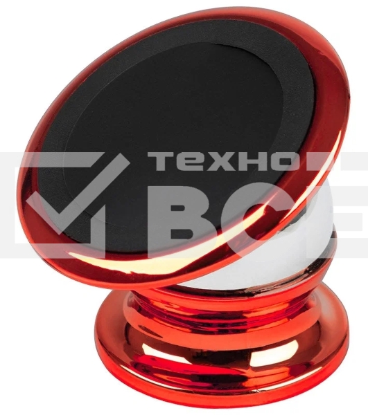Держатель телефона магнитный универсальный Energy EM-003 красный