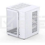 Корпус без блока питания JONSBO TK-1, Mini-Tower, TG, no fan, 1xUSB-A 3.2 + 1xUSB-C 3.2, mATX, mITX White, фото 1