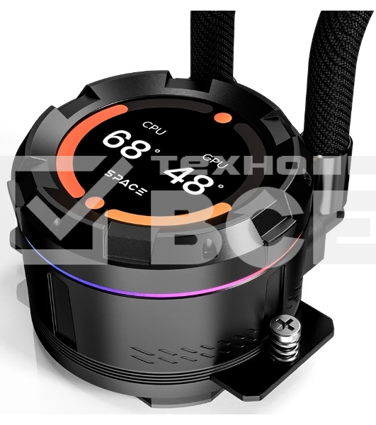 СВО для процессора ID-COOLING SL360 XE черный 120мм алюминий+медь 1800rpm 30db 4-pin 350W