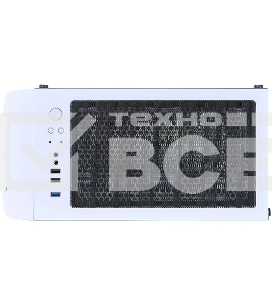 Компьютерный корпус 1STPLAYER DK D4 белый, ATX, 4x120мм FRGb fans