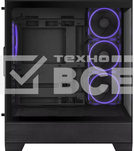 Компьютерный корпус ASUS A31 PLUS TG ARGb черный