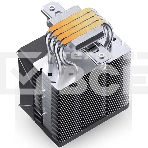 Кулер для процессора JONSBO CR-1400 EVO ARGb (180W, 4-pin PWM, 130мм, Al/Cu, 4x6мм, ARGb, 1x92мм, 38.2CFM, 33.8dBA, 2200RPM, S: 1700/1200/115X, AM4/AM5 черный), фото4