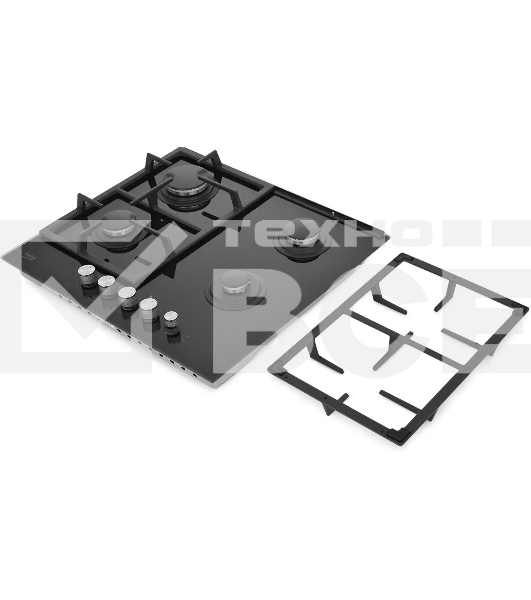 Газовая варочная панель Beko HILG64235S черный