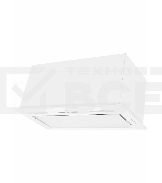 Вытяжка встраиваемая Kuppersberg Ibox 60 W белый, 60 см, 1100 м³/ч, 49 дБ