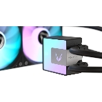 Кулер с водяным охлаждением Formula V Line ICE JET GLOW 360 BK, 360мм, 3x120мм, ARGB fans, LGA115X/1200/1700/1851, AM4/AM5, фото3