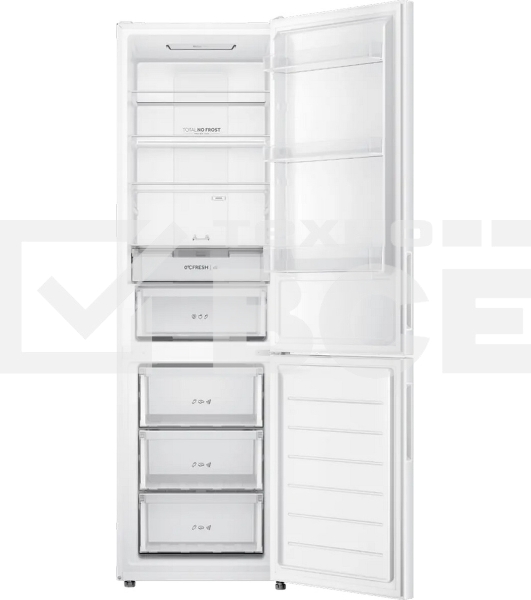 Холодильник Haier CEF538CWG белый двухкамерный 263/105л морозилка снизу, No Frost