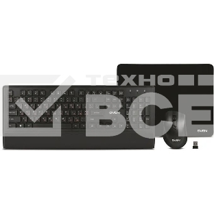 Комплект беспроводной клавиатура+мышь SVEN KB-C3800W