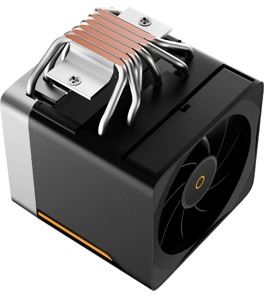 Кулер для процессора Ocypus Delta A62 EX BK Digital, 2x120мм ARGB FAN, Top Display Panel, 6 HEAT PIPES, 4-PIN PWM, 600-1800 RPM, 31DBA, HYDRO BEARING, LGA115X/1200/1700/18XX, AM4/AM5
