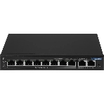 Коммутатор Netis ST210GPD-2G (L2) 10x1 Гбит/с 8PoE 117W настраиваемый, фото 1