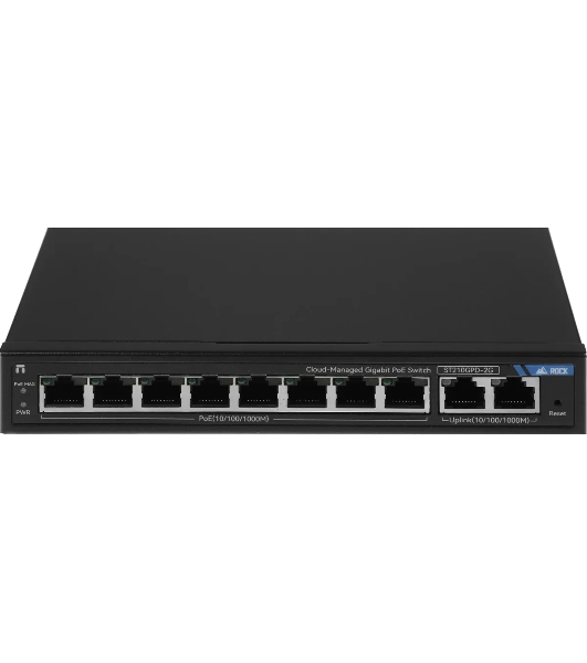 Коммутатор Netis ST210GPD-2G (L2) 10x1 Гбит/с 8PoE 117W настраиваемый