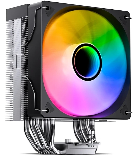 Кулер для процессора Jonsbo CR-1000 V3 PRO ARGB Black, 120 мм, алюминий/медь, 800-1800 об/мин, 17.4-33.2 дБ, 4-pin PWM, 230 Вт, высота 157 мм, ARGB