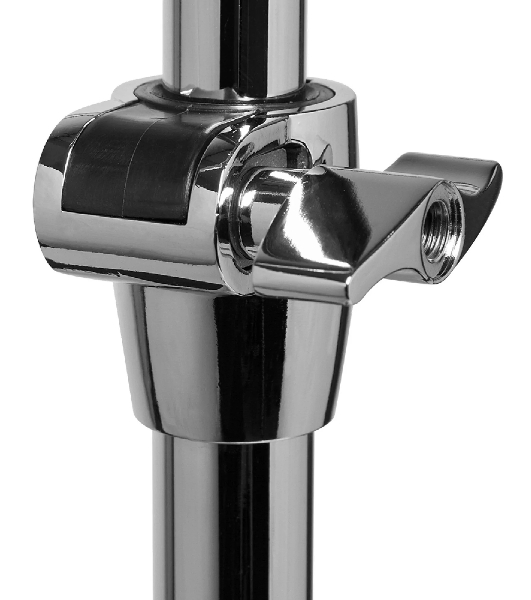 Стойка STAGG LBD-52 двойная 'журавль' для тарелки, 52 серии, 3-х секционная прочная металлическая конструкция, диаметры трубок 25 мм, 22 мм, 19 мм, двойные ножки, максимальная высота 180 см, длина стрелы 39 см, вес 3,35 кг, отделка хром