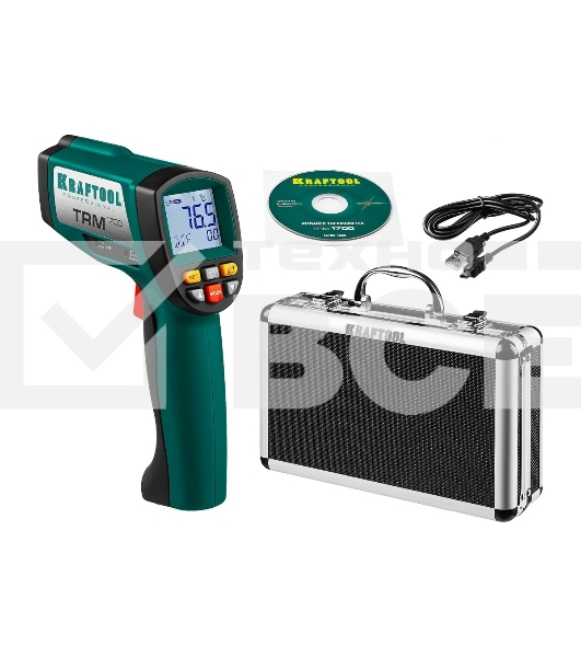 Пирометр инфракрасный KRAFTOOL TRM-1700, -30°С +1650°С