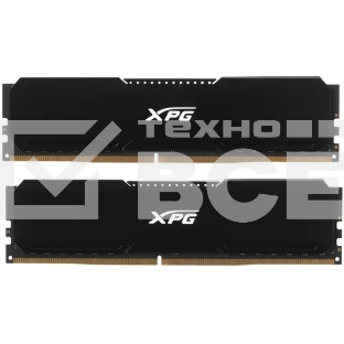 Оперативная память XPG Gaммix D20, DDR4, 32GB (2x16GB), 3200MHz, CL16, UDIMM, с радиатором, черный
