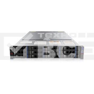 Платформа системного блока Gooxi SL201-D12R-NV-G4 2U Direct-attached Backplane 12_2.5/3.5 SAS/SATA/NVMe Hard Drive Bay Eagle-stream Server Barebone + 800W CRPS modules + standard rail kit
