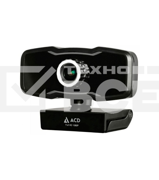WEB Камера ACD-Vision UC500 CMOS 2МПикс, 1920x1080p, 30к/с, микрофон встр., USB 2.0, универс. крепление, черный корп. RTL {60}