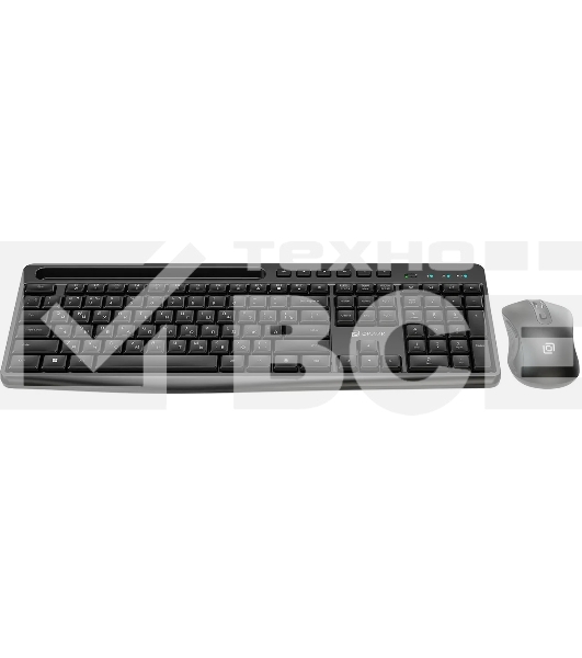 Клавиатура + мышь Оклик S275W клав:черный мышь:черный USB беспроводная slim Multimedia (1993113)
