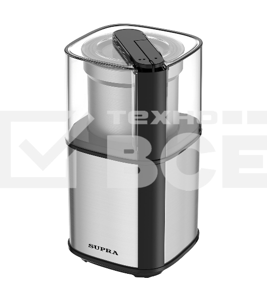 Кофемолка SUPRA CGS-310 300 Вт, 80 г, серебристый