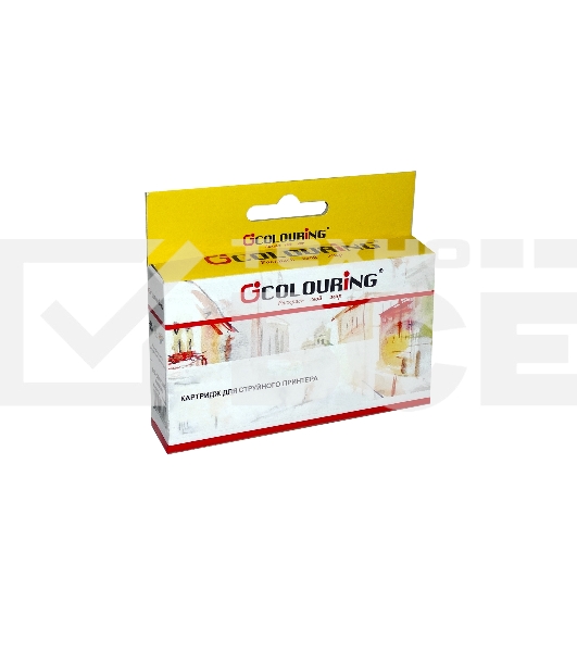 Картридж струйный Colouring CG-48440 Yellow водный для принтеров Epson Stylus Photo R200/R300/RX500