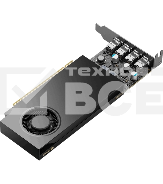 Видеокарта PNY NVIDIA A1000 8GB LowProfile OEM Version