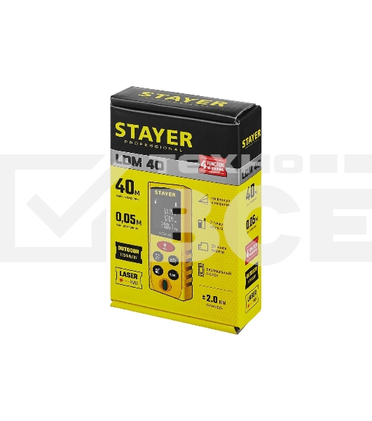 Дальномер лазерный STAYER Professional 