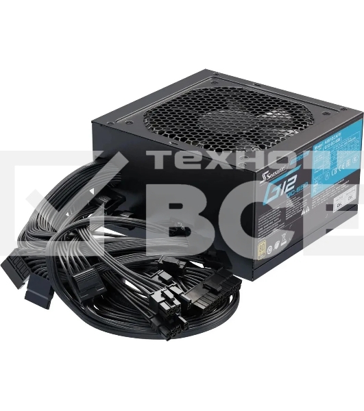 Блок питания Seasonic ATX 650W G12 GC-650 80 PLUS gold (20+4pin) APFC 120мм fan 6xSATA RTL