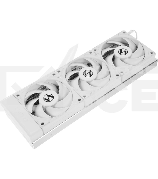 Система жидкостного охлаждения Lian-Li HydroShift LCD 360S Soc-AM5/AM4/1700 белый 4-pin 29.8dB Al+Cu LCD 330W Ret (G89.GHSLCD36SW.R0)