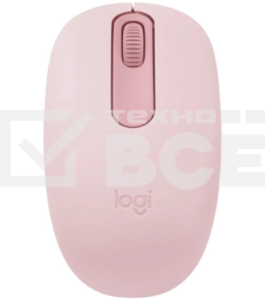 Мышь беспроводная Logitech M196 розовый, 1000 dpi, Bluetooth, кнопки - 3