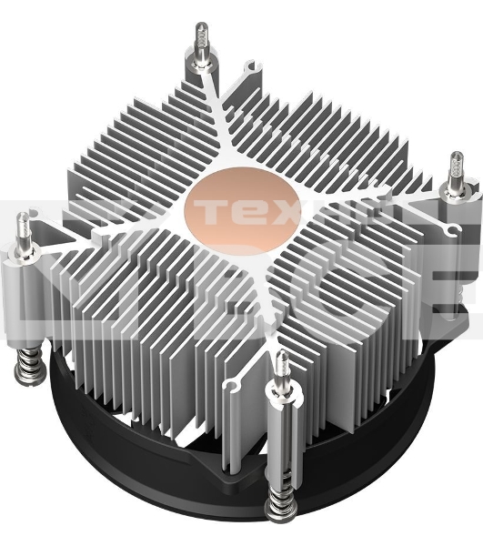 Устройство охлаждения (кулер) PcCooler R95-I Soc-1200/1700/1851 4-pin Al+Cu 95W 400gr Ret (R95-XXNIXX-GL)