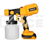 Краскопульт аккумуляторный DEKO SG20DK, 20В, 800 мл, 1x3.0А·ч 083-1133, фото6